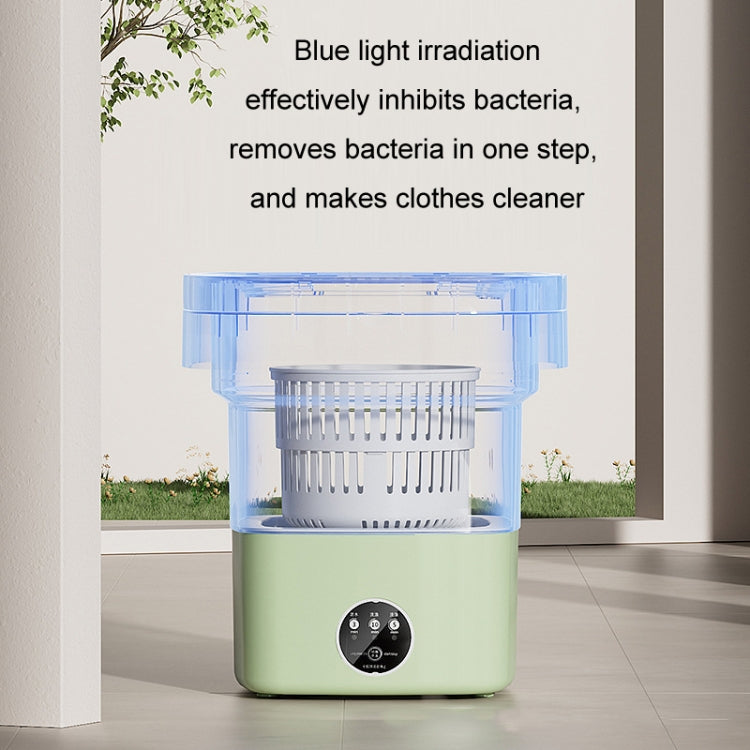 Fully Automatic Mini Foldable Washing Machine With Dehydration Function, Size: US Plug(Yellow) - free shipping - PMC TechLife - Order now!