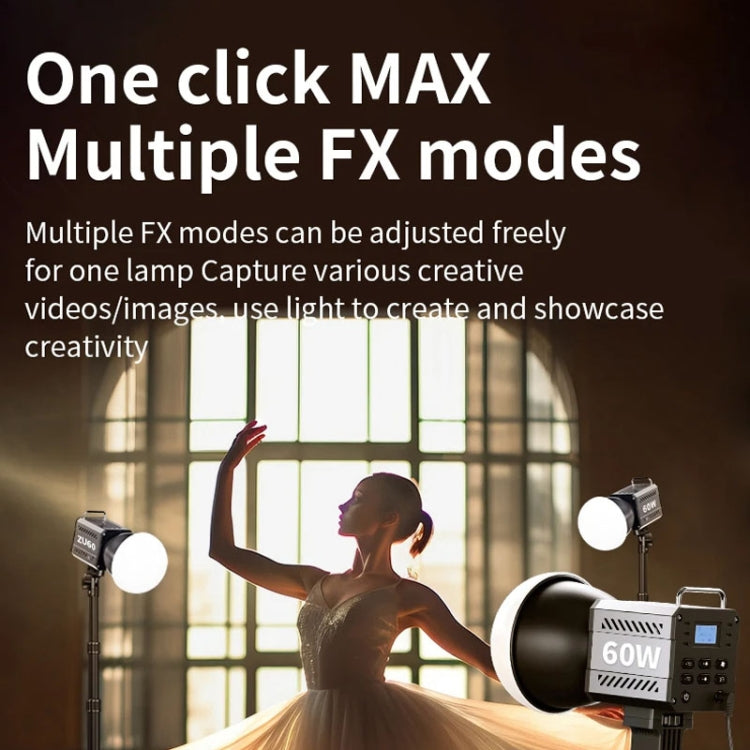 Desiontal ZU-60 60W Hand-Held Camera Light High Power Fill Light, EU Plug, Spec: Standard - free shipping - PMC TechLife - Order now!