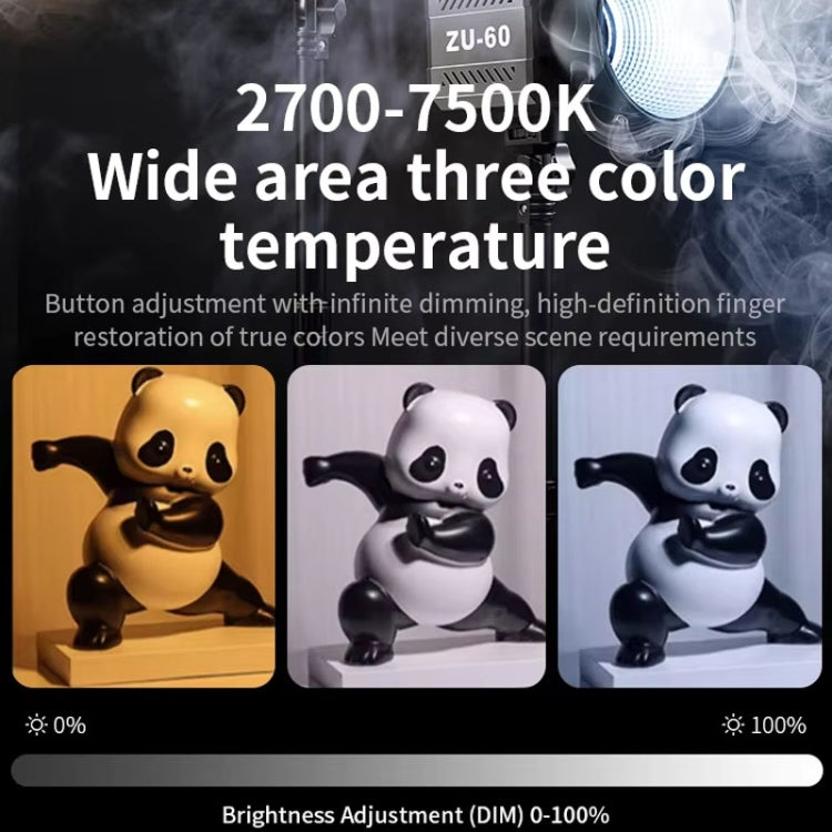 Desiontal ZU-60 60W Hand-Held Camera Light High Power Fill Light, EU Plug, Spec: Standard - free shipping - PMC TechLife - Order now!