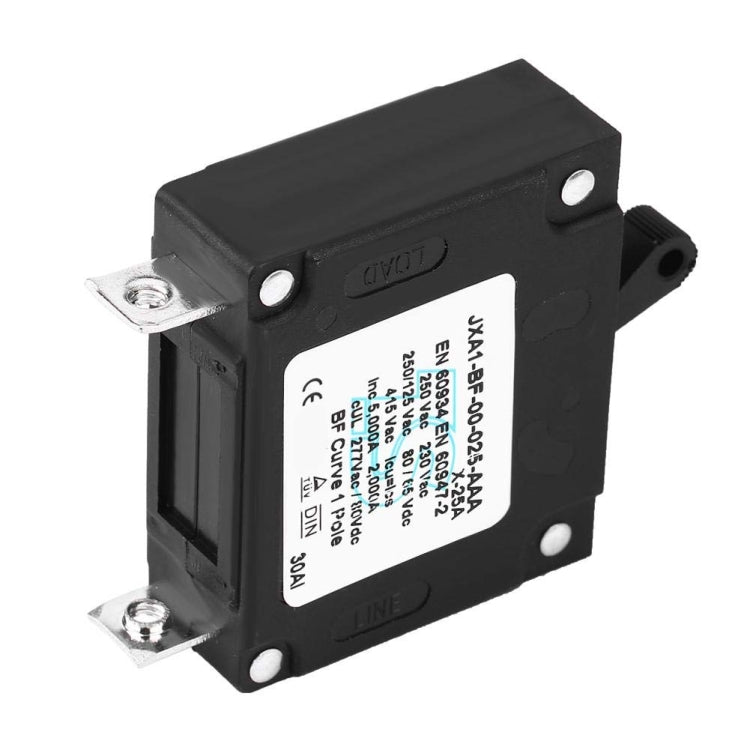 80V DC Overload Hydraulic Reset Circuit Breaker, Rated Current: 30A - Fuse by PMC Jewellery | Online Shopping South Africa | PMC Jewellery | Buy Now Pay Later Mobicred