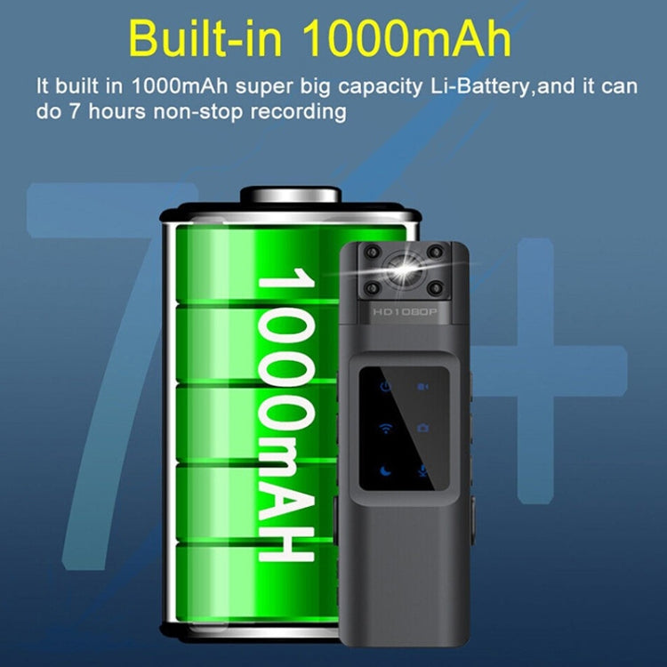 WIFI HD Night Vision Chest-Worn Work Recorder Cycling Camera, Model: L13+32G TF Card - Video Cameras by PMC TechLife | Online Shopping South Africa | PMC TechLife | Buy Now Pay Later Mobicred