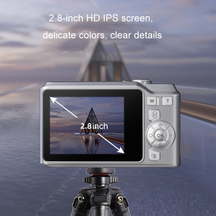 1080P HD Student Retro Digital Card Camera, Color: White+32G - Video Cameras by PMC TechLife | Online Shopping South Africa | PMC TechLife | Buy Now Pay Later Mobicred