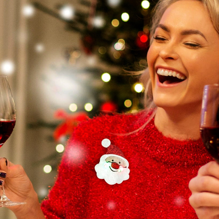 Cartoon Luminous Brooch Decoration Christmas Children and Adult Dress-up Props(Elk) - free shipping - PMc TechLife - Order now!