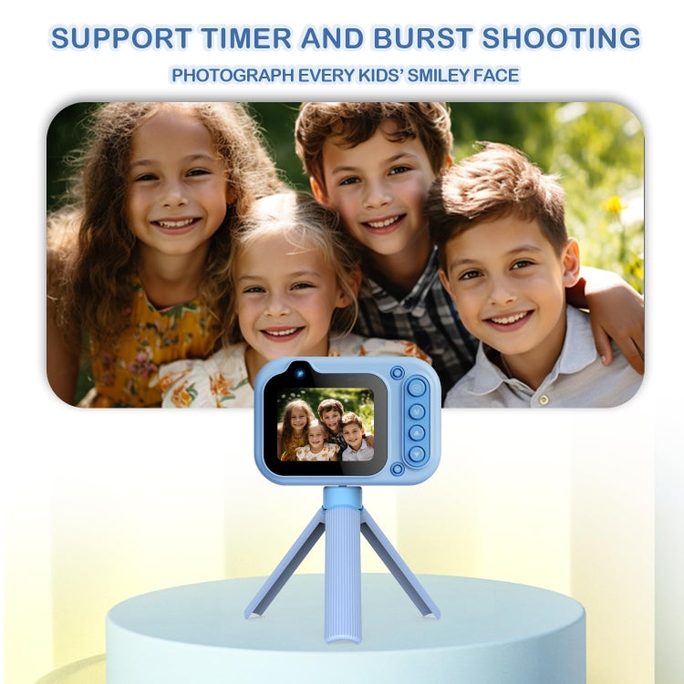 D60 3m Waterproof 2K HD 10X 2.4-inch Outdoor Photo Video Recording Children Mini Camera(Yellow) - Children Cameras by PMC TechLife | Online Shopping South Africa | PMC TechLife | Buy Now Pay Later Mobicred