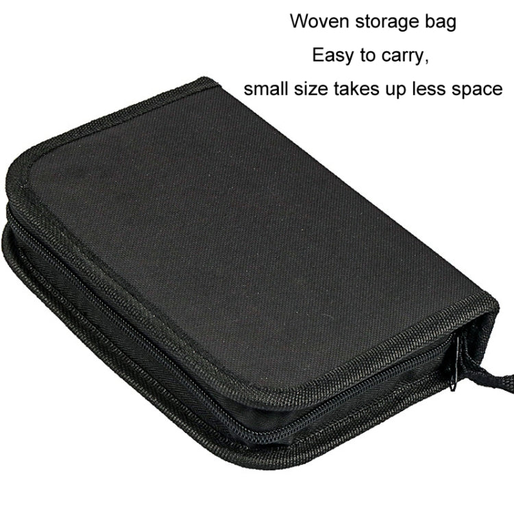 46pcs /Set Car Tubeless Tire Repair Needle Rubber Strip Valve Tip Needle-nosed Pliers Tool Set(With Bag) - Tire Repair & Installation Tools by PMC TechLife | Online Shopping South Africa | PMC TechLife | Buy Now Pay Later Mobicred