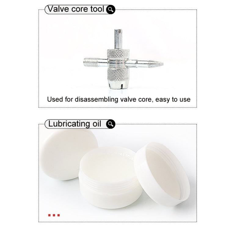 46pcs /Set Car Tubeless Tire Repair Needle Rubber Strip Valve Tip Needle-nosed Pliers Tool Set(With Bag) - Tire Repair & Installation Tools by PMC TechLife | Online Shopping South Africa | PMC TechLife | Buy Now Pay Later Mobicred