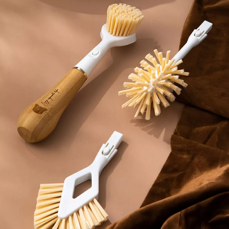 Kitchen 4 in 1 Cleaning Brush Set for Cleaning Pots / Bowls / Gaps / Cups - Cleaning Tools by PMc TechLife | Online Shopping South Africa | PMc TechLife | Buy Now Pay Later Mobicred