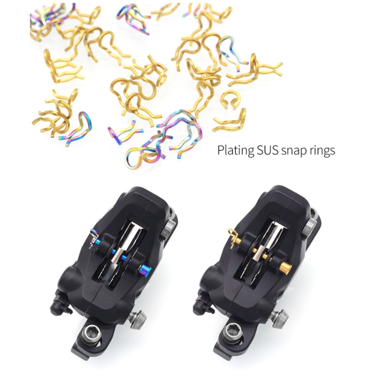 Mountain Road Bicycle Titanium Alloy Clip Pad Latch With Retaining Spring, Color: Pin + Circlip Colorful - Bicycle Brake Parts by PMc TechLife | Online Shopping South Africa | PMc TechLife | Buy Now Pay Later Mobicred