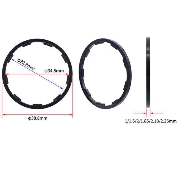 Bicycle Hub Freehub Slotted Flywheel Gasket, Size: 1.5mm - Bicycle Brake Parts by PMC TechLife | Online Shopping South Africa | PMC TechLife | Buy Now Pay Later Mobicred