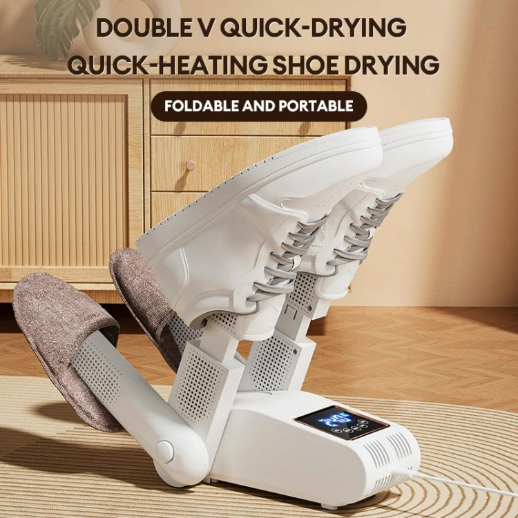 UV Antibacterial LED Touch Intelligent Constant Temperature Shoe Dryer, Spec: EU Plug(White) - free shipping - PMC TechLife - Order now!