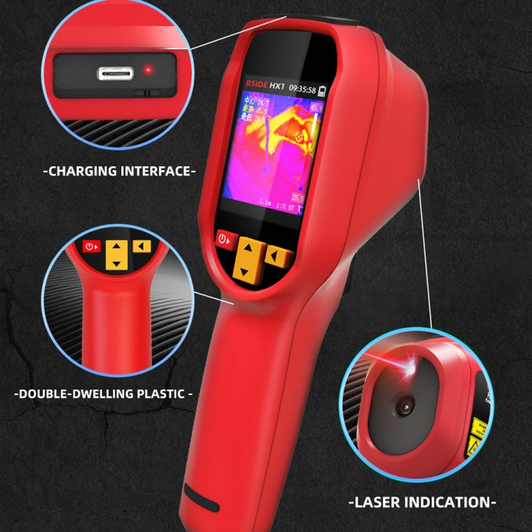 BSIDE HX1 Handheld Thermal Imaging Device Power Non-Contact Thermometer - free shipping - PMC TechLife - Order now!