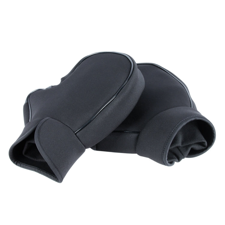 Motorcycle Riding Velvet Warm Grip Gloves(Black) - Protective Gear by PMC TechLife | Online Shopping South Africa | PMC TechLife | Buy Now Pay Later Mobicred