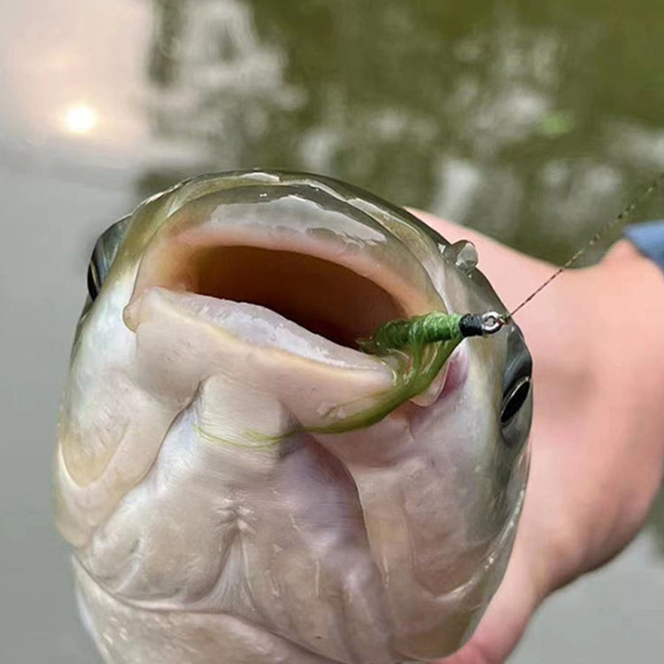 3pcs /Set Cordset Imitation Aquatic Grass Fishing Hooks Grass Hooks(4#) - Fishing Hooks by PMC TechLife | Online Shopping South Africa | PMC TechLife | Buy Now Pay Later Mobicred