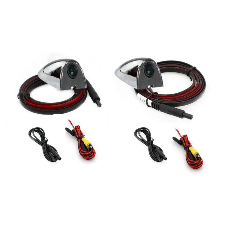 Punch-Free Car Imaging Side View Blind Spot Car Universal Night Vision Camera, Specifications: AHD1080P Silver - Rear View Cameras by PMC TechLife | Online Shopping South Africa | PMC TechLife | Buy Now Pay Later Mobicred