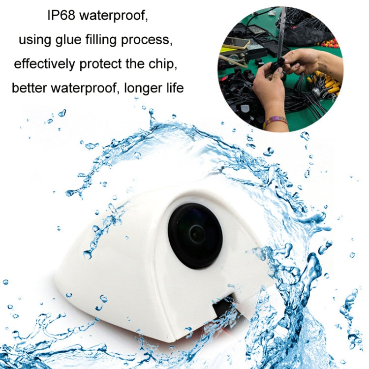 Punch-Free Car Imaging Side View Blind Spot Car Universal Night Vision Camera, Specifications: CVBS Black - Rear View Cameras by PMC TechLife | Online Shopping South Africa | PMC TechLife | Buy Now Pay Later Mobicred