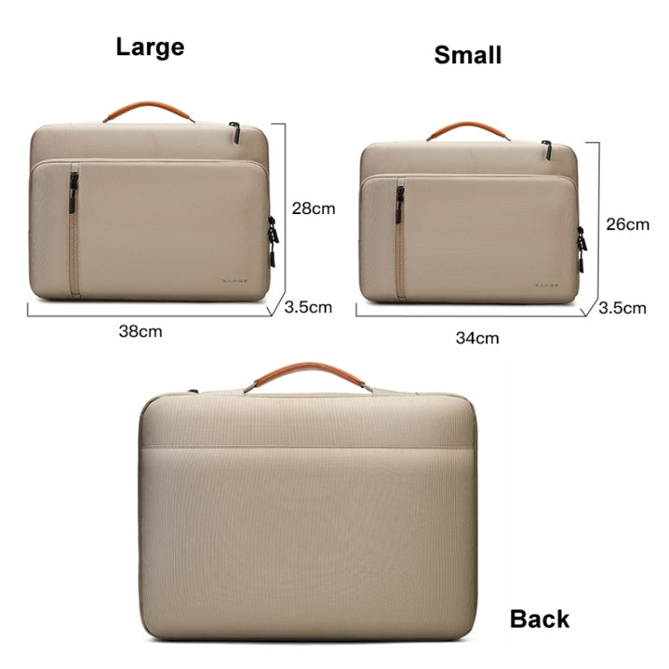 BANGE BG-6802 Laptop Bag Notebook Protective Case, Color: Khaki Small - free shipping - PMC TechLife - Order now!