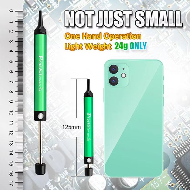 ProsKit  DP-366I Mini Aluminum Alloy Tin Suction Device Anti-static Desoldering Pump - free shipping - PMc TechLife - Order now!