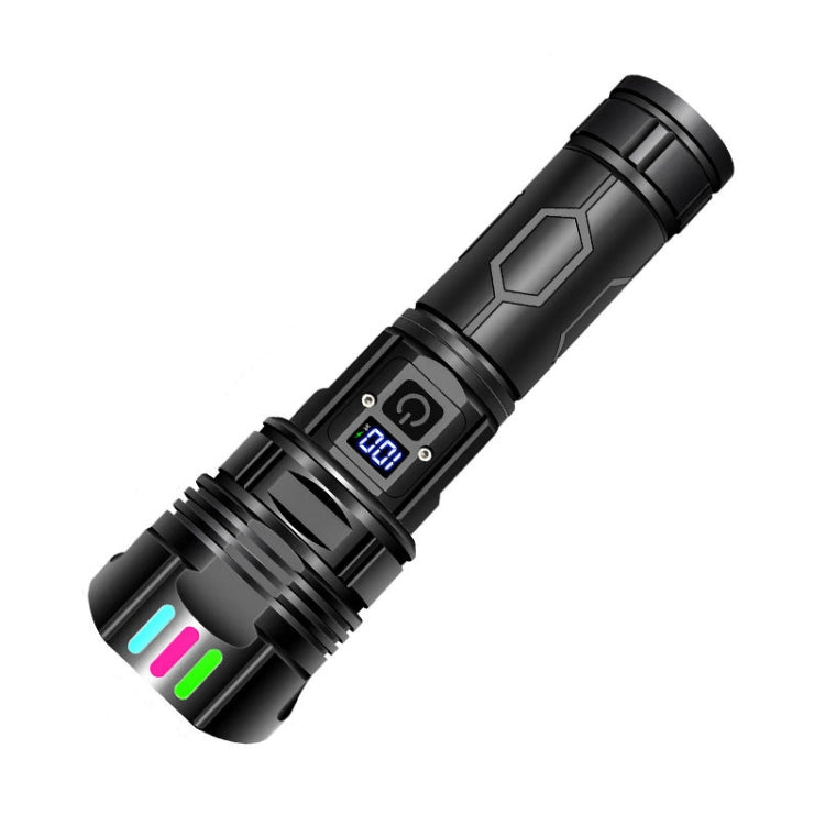 E-SMARTER A08 Flat Port Digital Display Fluorescent Strip Flashlight High Power LED Strong Light Flashlight(Battery Not Included) - LED Flashlight by E-SMARTER | Online Shopping South Africa | PMc TechLife | Buy Now Pay Later Mobicred