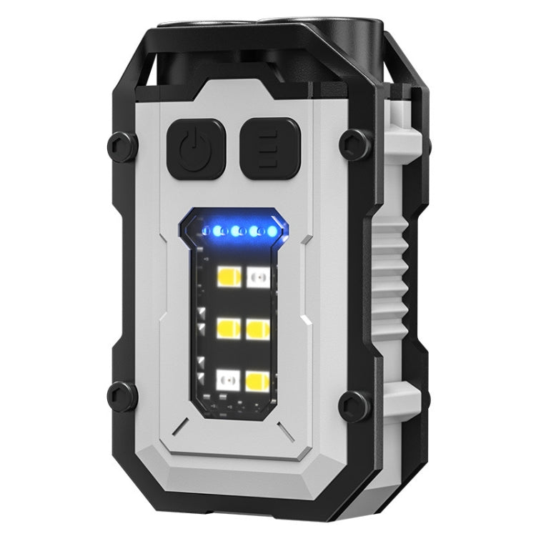 E-SMARTER YSD01 Outdoor Portable Mini Keychain Light Magnetic Anti Loss Auto Repair Light(White) - Mini Flashlight by E-SMARTER | Online Shopping South Africa | PMc TechLife | Buy Now Pay Later Mobicred