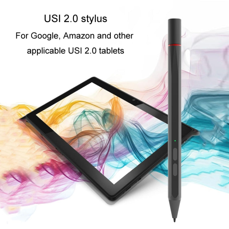 UX95 For Amazon Tablet/Chromebook Stylus 4096 Pressure Sensitive Stylus USI Protocol Pen(Black) - Stylus Pen by PMC TechLife | Online Shopping South Africa | PMC TechLife | Buy Now Pay Later Mobicred