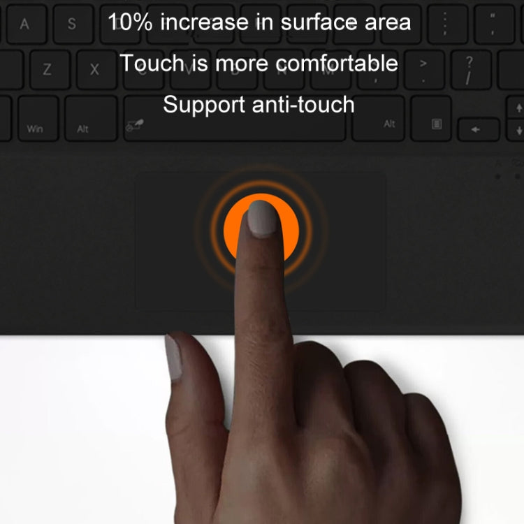 For Microsoft Surface Pro 8 / 9 / X Bluetooth Keyboard Magnetic Tablet Wireless Touch Backlit Keyboard With Pen Slot(Blue) - Others Keyboard by PMC TechLife | Online Shopping South Africa | PMC TechLife | Buy Now Pay Later Mobicred