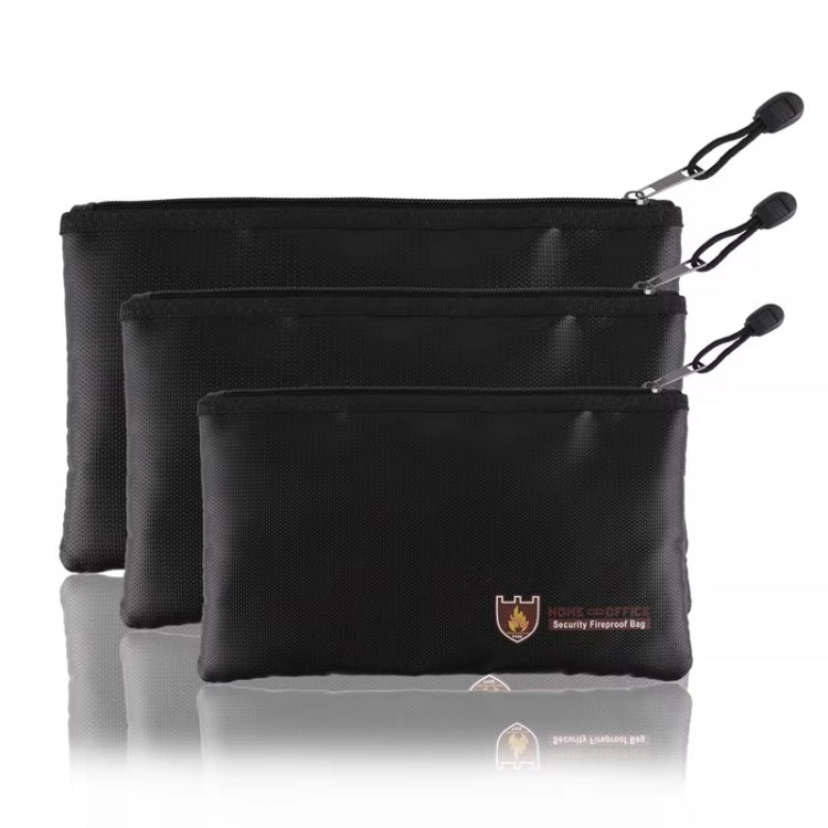 10.6x6.3in Fireproof Waterproof Document And Money Bag Cash Envelope For Jewelry Passport Valuables - free shipping - PMc TechLife - Order now!
