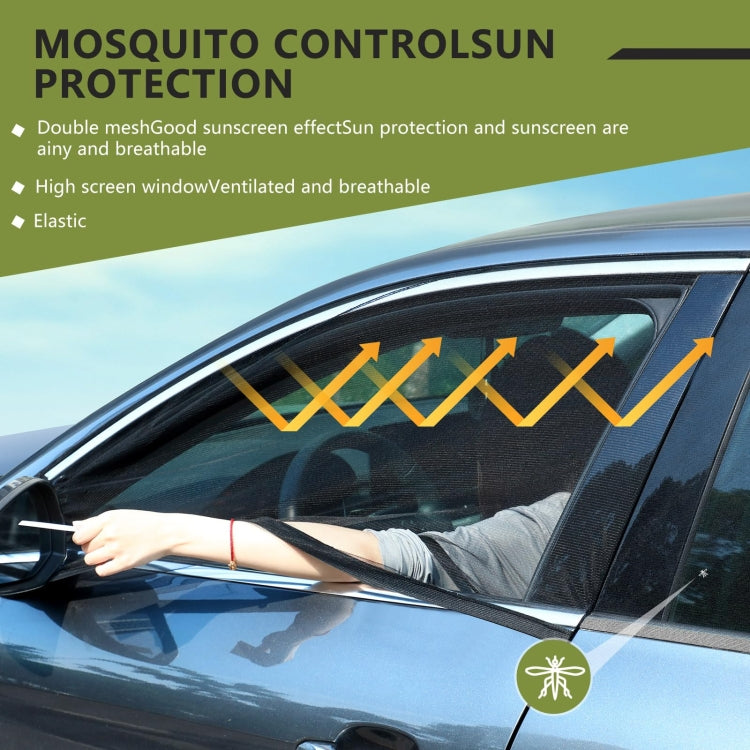Car Rear Trunk Ventilation Shade Anti-mosquito Screen Cover, Size: L(Set) - Window Foils & Solar Protection by PMC TechLife | Online Shopping South Africa | PMC TechLife | Buy Now Pay Later Mobicred