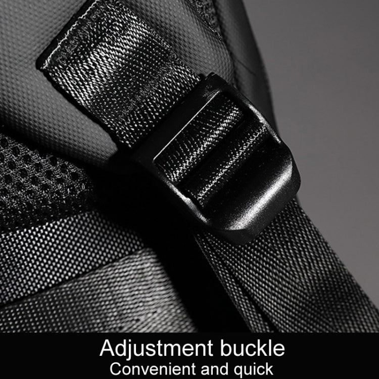 SKV B20453 Men Business Casual Multifunctional Double Shoulder Bag Large Capacity Laptop Backpack(Blue) - Backpack by SKV | Online Shopping South Africa | PMC TechLife | Buy Now Pay Later Mobicred