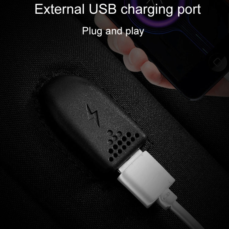 SKV BLB21282 Men Business Duty Traveling Double Shoulder Bag Lightweight Large Capacity Laptop Backpack(Gray) - Backpack by SKV | Online Shopping South Africa | PMC TechLife | Buy Now Pay Later Mobicred