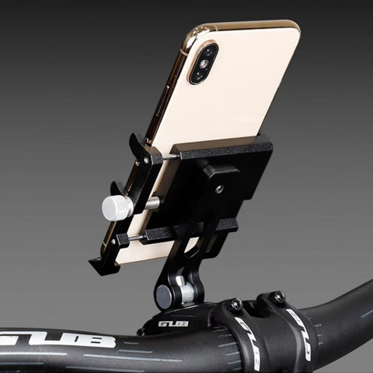 GUB G-95 Bicycle Mobile Phone Holder Bicycle Navigation Handlebar Bowl Cover Mount(Black) - Holders by GUB | Online Shopping South Africa | PMC TechLife | Buy Now Pay Later Mobicred