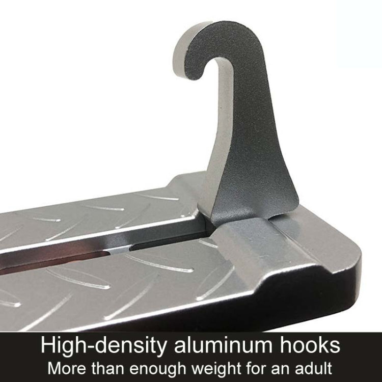 Car Extension Assisted Boarding Hooks Footrests(Black) - Foot Pedal by PMC TechLife | Online Shopping South Africa | PMC TechLife | Buy Now Pay Later Mobicred