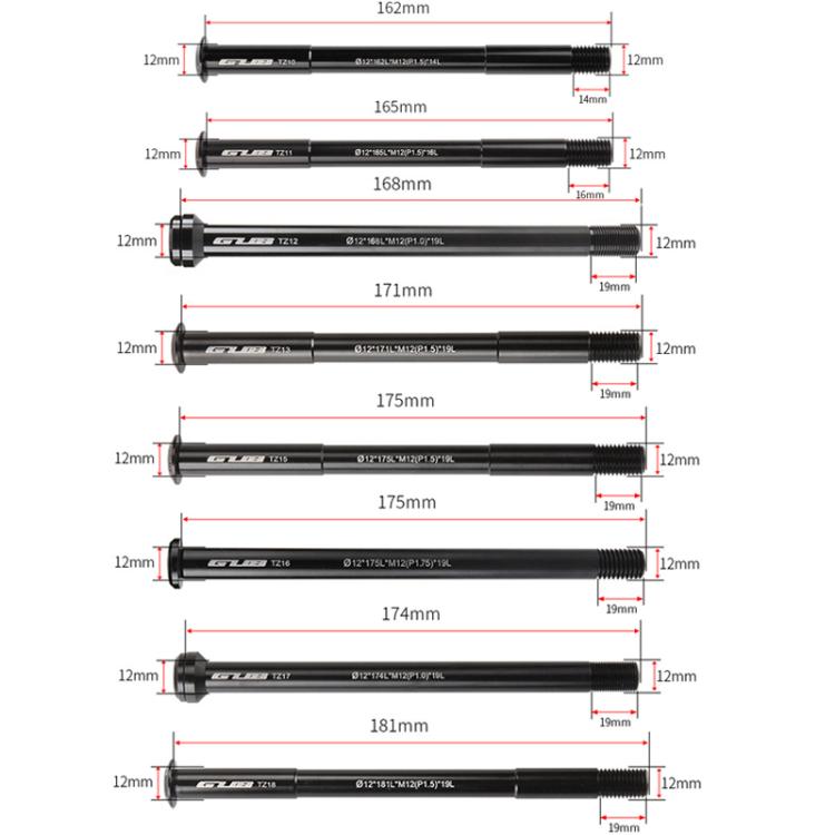 GUB TZ18 MTB Road Bicycle Frame Aluminium Bucket Axle Bar - free shipping - PMC TechLife - Order now!