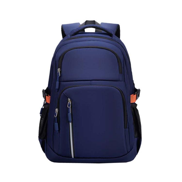 SKV B23344 Men Large Capacity Business Laptop Backpack Outdoor Traveling Double Shoulder Bag(Blue) - Backpack by SKV | Online Shopping South Africa | PMC TechLife | Buy Now Pay Later Mobicred