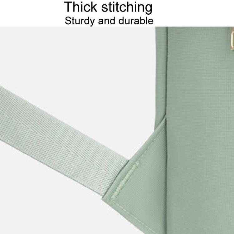 SKV B23874 Large Capacity Water Resistant Double Shoulder Casual Laptop Bag(Matcha Color) - free shipping - PMC TechLife - Order now!