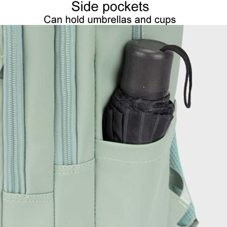 SKV B23874 Large Capacity Water Resistant Double Shoulder Casual Laptop Bag(Matcha Color) - free shipping - PMC TechLife - Order now!