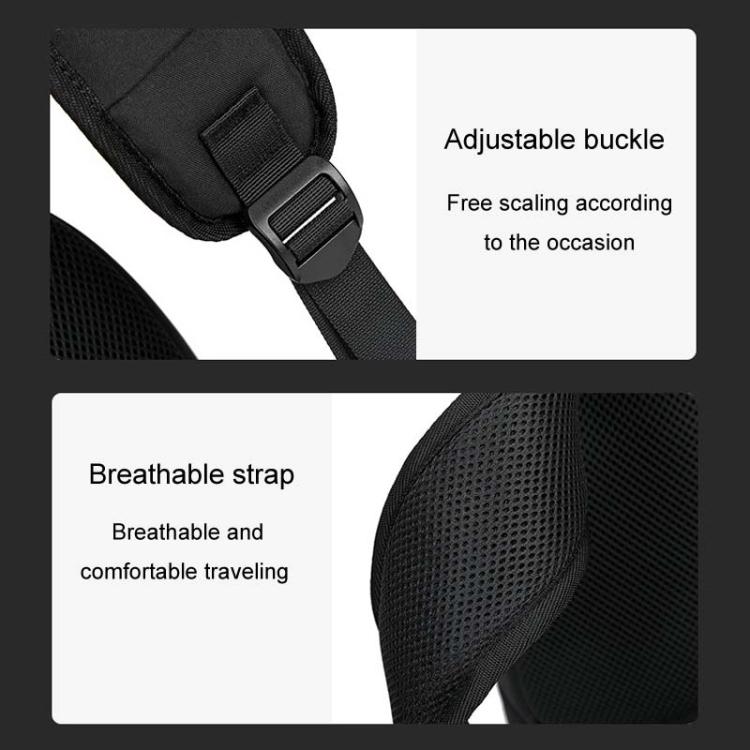 SKV B21071 Large Capacity Student School Bags Leisure Traveling Double Shoulder Laptop Backpack(Silver Gray) - Backpack by SKV | Online Shopping South Africa | PMC TechLife | Buy Now Pay Later Mobicred