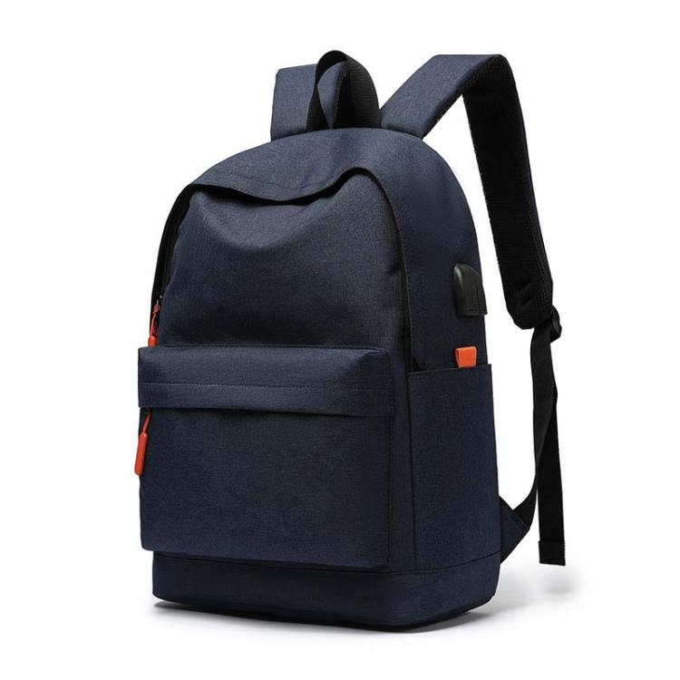 SKV B20537 Lightweight Traveling Double Shoulder Bag Large Capacity Laptop Backpack(Blue) - Backpack by SKV | Online Shopping South Africa | PMC TechLife | Buy Now Pay Later Mobicred