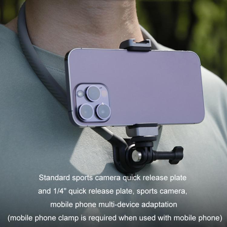 PGYTECH Sports Camera Neck Mount For Angled Shooting, Specifications: P-GM-153 Set - free shipping - PMC TechLife - Order now!