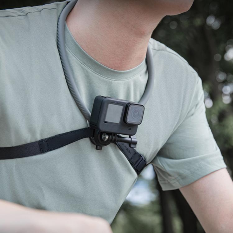 PGYTECH Sports Camera Neck Mount For Angled Shooting, Specifications: P-GM-153 Set - free shipping - PMC TechLife - Order now!