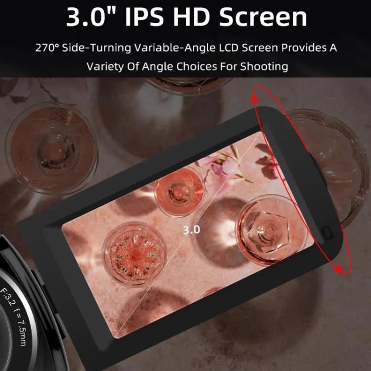 Ordro 1080P 30fps HD Night Vision Infrared Digital Camera(Black) - free shipping - PMC TechLife - Order now!