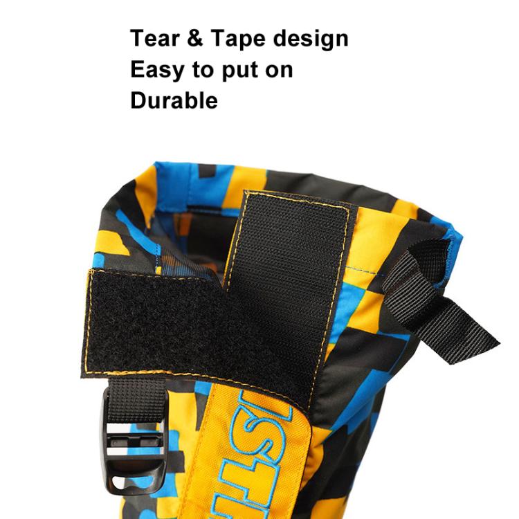 AOTU  AT8913 1pair Children Riding Skiing Waterproof Calf Protectors Outdoor Sandproof Shoes Covers, Color: Blue L - free shipping - PMC TechLife - Order now!