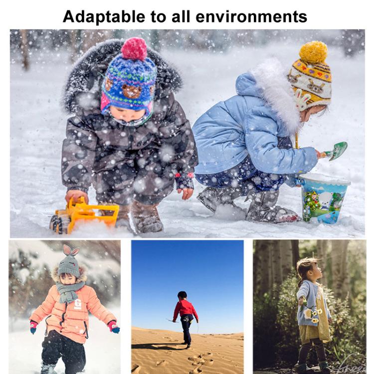 AOTU  AT8913 1pair Children Riding Skiing Waterproof Calf Protectors Outdoor Sandproof Shoes Covers, Color: Blue L - free shipping - PMC TechLife - Order now!