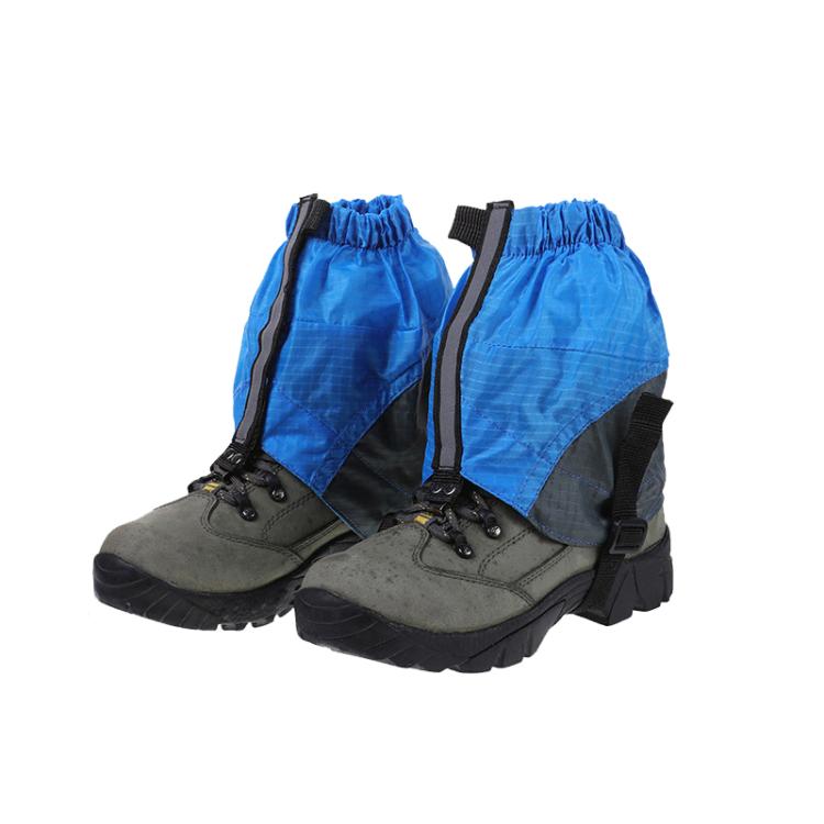 AOTU AT8917 1pair With Reflective Strip Outdoor Mountaineering Hiking Snowproof Footwear Desert Sandproof Shoe Covers(Blue) - Mountaineering Outfit by AOTU | Online Shopping South Africa | PMC TechLife | Buy Now Pay Later Mobicred