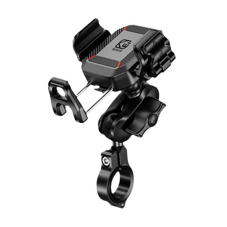 Kewig M33-C1 Outdoor Motorcycle Bike Riding Anti-Theft Shock Absorbing Cell Phone Holder(Standard Handlebar) - free shipping - PMC TechLife - Order now!