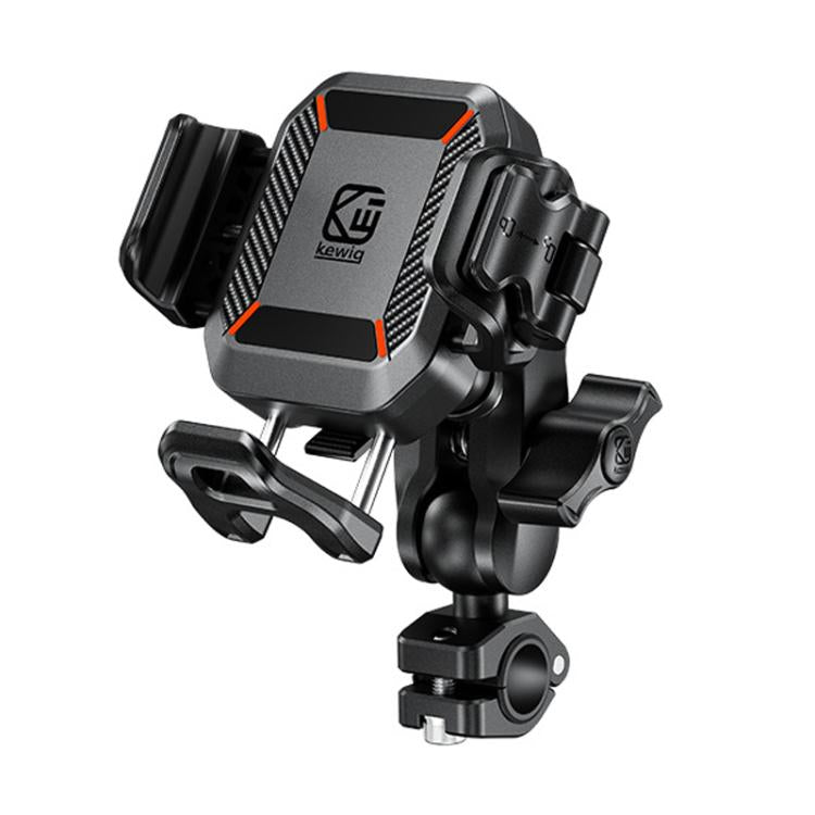 Kewig M33-C3 Outdoor Motorcycle Bike Riding Anti-Theft Shock Absorbing Cell Phone Holder(Rearview Mirror Lever) - free shipping - PMC TechLife - Order now!