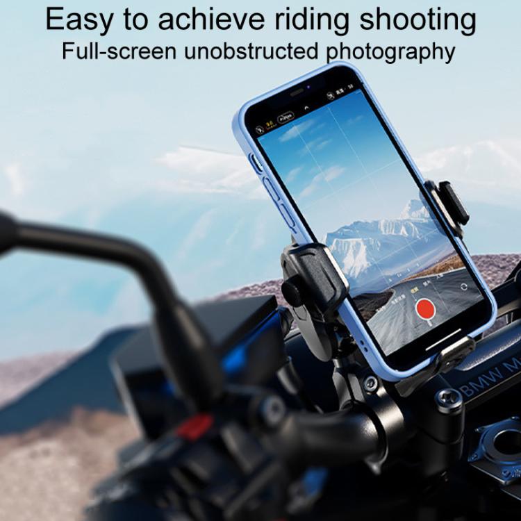 Kewig M33-C3 Outdoor Motorcycle Bike Riding Anti-Theft Shock Absorbing Cell Phone Holder(Rearview Mirror Lever) - free shipping - PMC TechLife - Order now!