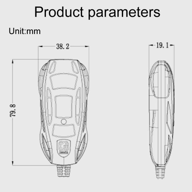 Kewig B12 Motorcycle Lead-Acid Battery Modified Charger(Black) - free shipping - PMC TechLife - Order now!