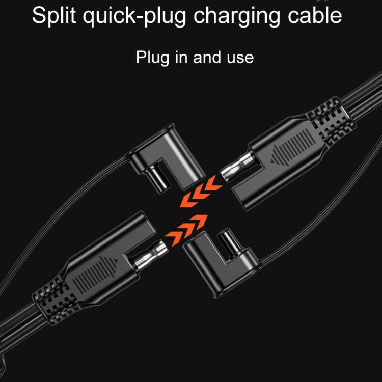 Kewig B12 Motorcycle Lead-Acid Battery Modified Charger(Black) - free shipping - PMC TechLife - Order now!