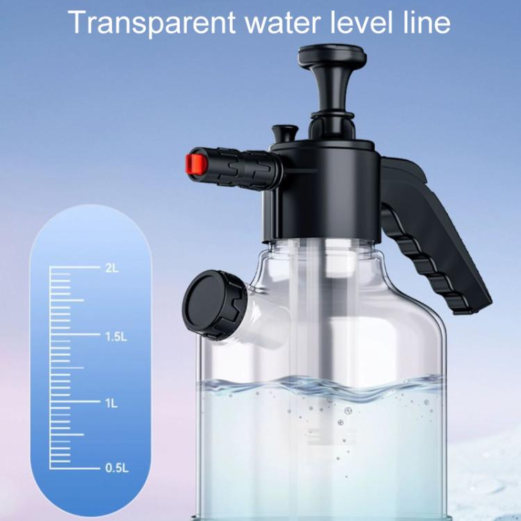 2L Handheld Home Car Wash Foam Sprayer High Pressure Side Opening PA Bottle - Car washing supplies by PMC TechLife | Online Shopping South Africa | PMC TechLife | Buy Now Pay Later Mobicred