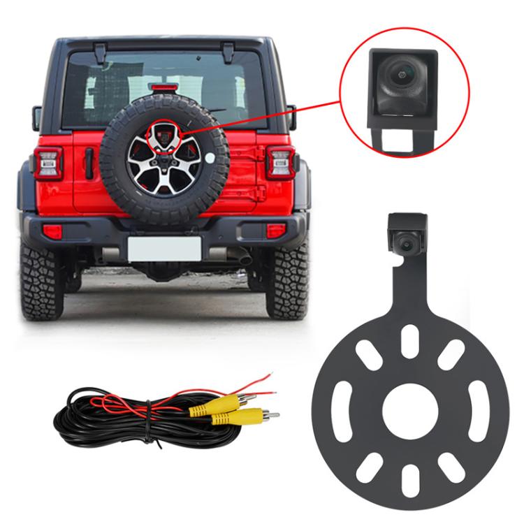 For Jeep Wrangler 2007-2018 Car Backup Tire Rear View Camera - Rear View Cameras by PMC TechLife | Online Shopping South Africa | PMC TechLife | Buy Now Pay Later Mobicred